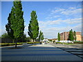 Space in front of the railway station, Corby