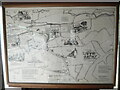 TQ0198 : Map of Chenies inside bus shelter by David Hillas