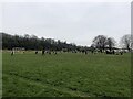 ST5376 : Junior Sunday Football game at Port of Bristol Playing Field by Eirian Evans