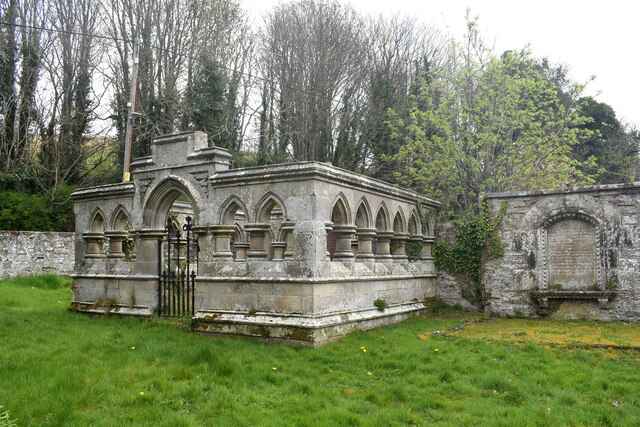 Fletcher of Rosehaugh burial enclosure, Avoch kirkyard