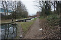 SP0099 : Walsall Canal at Walsall lock #4 by Ian S
