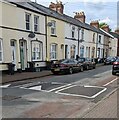 Three speed bumps, Ailesbury Street, Newport