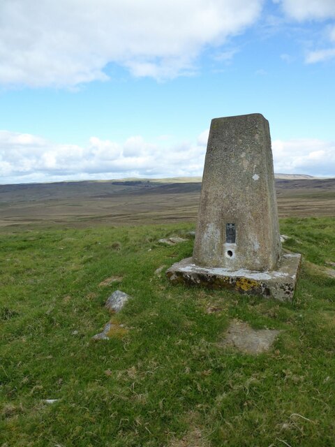 Trig point on Corby Pike