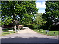 Looking from Glaziers Lane into Crossways