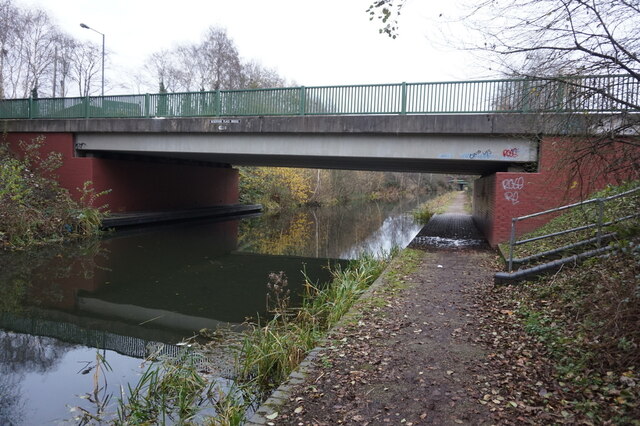 Walsall Canal at Reservoir Place Bridge