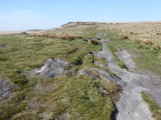 The Pennine Way near Millstone Edge