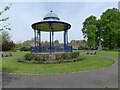 Bandstand in the War Memorial Park, Romsey