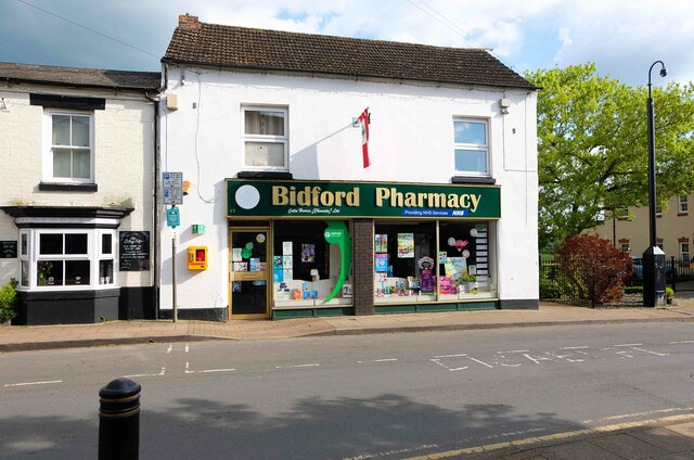 Bidford Pharmacy, 17 High Street, Bidford-on-Avon, Warwicks