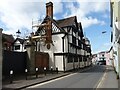 Looking towards town, Worcester Road, Ledbury