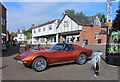 Car outside the Cafe