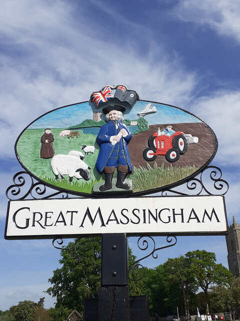 Great Massingham - re-painted