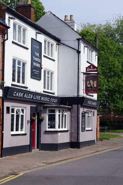 The Three Nuns, Loughborough © Stephen McKay :: Geograph Britain and ...