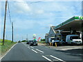 A140 north passing Brockford Street BP garage