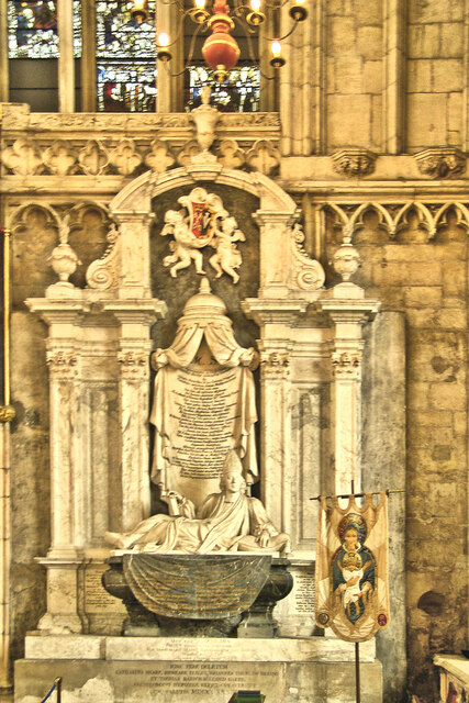 Memorial to Archbishop Dolben, died 1686 