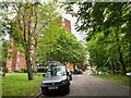 Approaching Raleigh Court flats, Lymer Avenue, Crystal Palace
