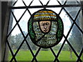 Medieval stained glass at St Mary