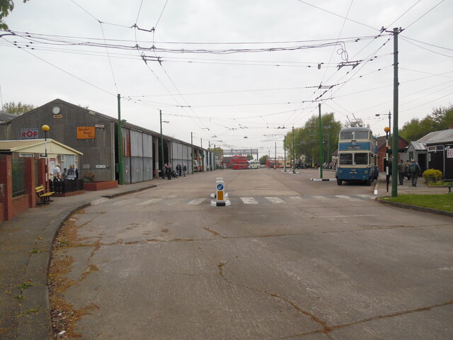 Open Area at the Trolleybus Museum, Sandtoft