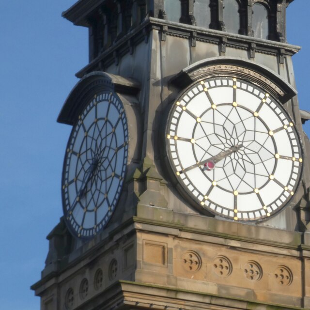 The Atkinson clock tower © Gerald England cc-by-sa/2.0 :: Geograph ...