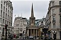 TQ2881 : All Souls' Church and Broadcasting House by N Chadwick