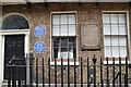 TQ2982 : Blue Plaques, Consulate of Venezuela by N Chadwick