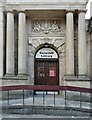 NS5862 : Govanhill Library entrance by Richard Sutcliffe