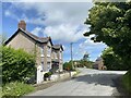 House at road junction