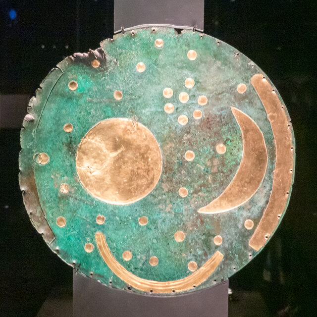 Nebra Sky Disk - "The World of Stonehenge", British Museum