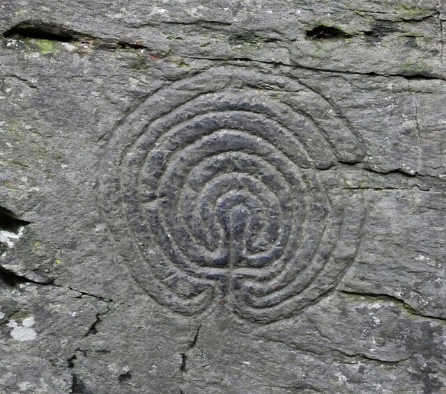 Rocky Valley Ancient Rock Carving -... © Rob Farrow cc-by-sa/2.0 ...