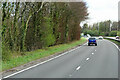 Eastbound A38 near Stidston