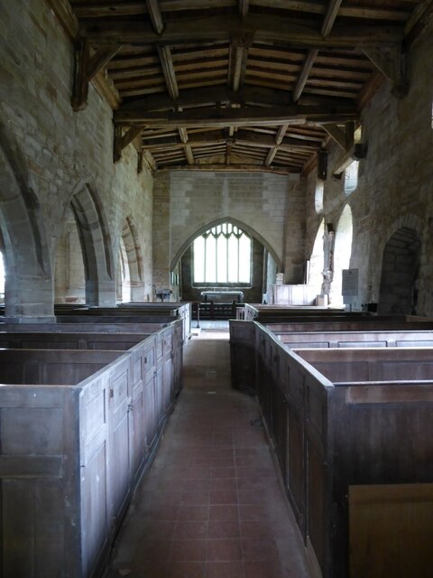 Interior Of Stretton En Le Field Church © Philip Halling :: Geograph ...