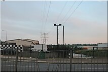 TM1544 : Pylon by the River Orwell, Ipswich by David Howard