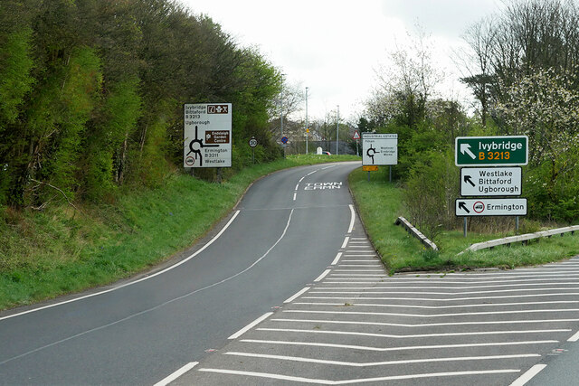 Eastbound A38, Exit for Ivybridge