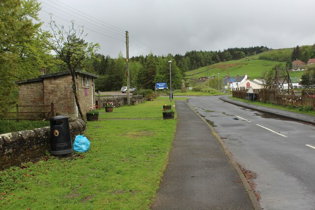 Road leading off the A689 in Nenthead