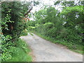 SO3445 : Hill Farm access road by Richard Webb