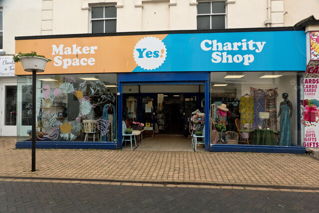 The Yes! Brixham charity shop, 33 Fore St, Brixham TQ5 9BZ