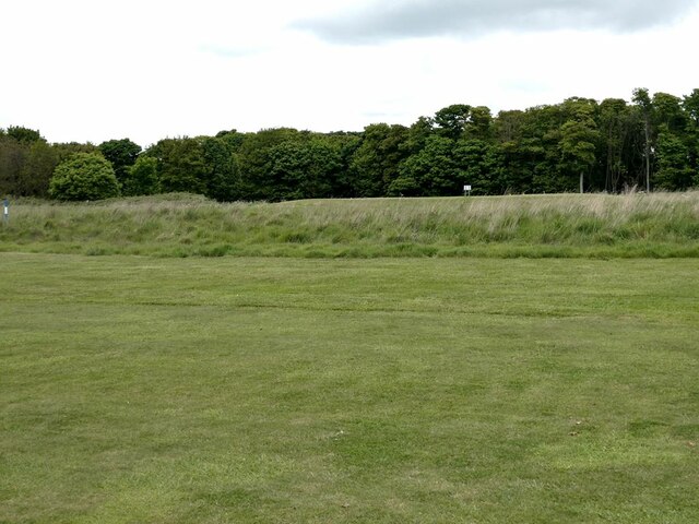 A corner of Bridlington Links Golf Course