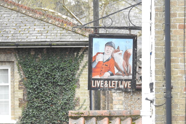 Sign of the Live and Let Live public house