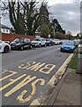 On-road parking, Goldcroft Common, Caerleon