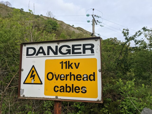 Danger Overhead Cables