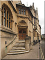 SP5106 : Oxford : former Public Library entrance, Oxford Town Hall by Jim Osley
