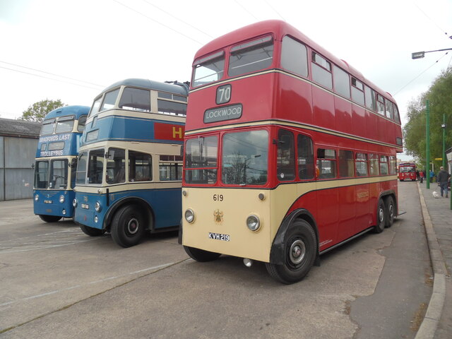 Huddersfield Trolleybus at Trolleybus Museum, Sandtoft