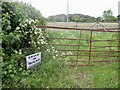SJ4106 : Hay for sale, Little Plealey by Richard Webb