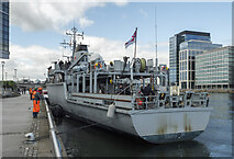 J3474 : HMS 'Brocklesby' at Belfast by Rossographer