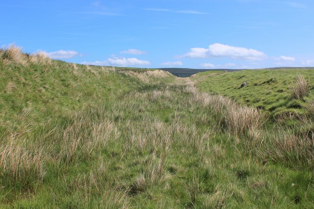 Weardale Way on the Former Rookhope to... © Chris Heaton :: Geograph ...