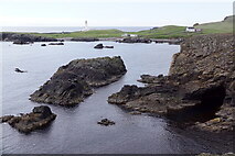 HZ2069 : South Harbour from Mio Ness, Fair Isle by Mike Pennington