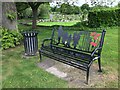 SP0290 : Bench in Handsworth Cemetery by Michael Westley