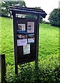 SO2821 : Noticeboard near Forest Coal Pit, Monmouthshire by Jaggery