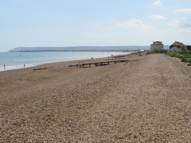 Beach at Normans' Bay, near Pevensey