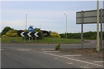 TL6744 : Amazing roundabout on the Haverhill Bypass by David Howard