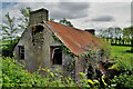 Ruined farmhouse, Aghnamoe (gable view)